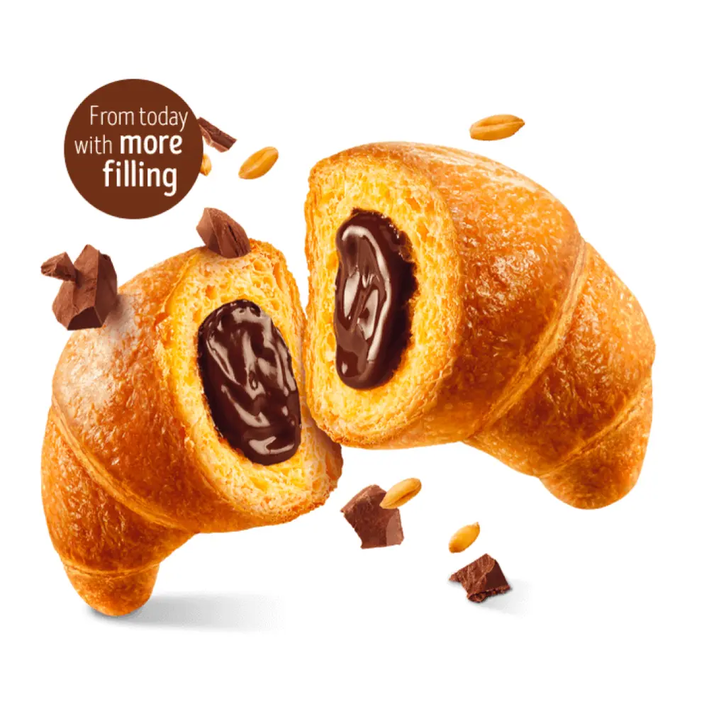 Bánh Sừng Bò Men Tự Nhiên Nhân Kem Ca Cao, Sourdough Croissant with Cocoa Cream Filling, 1.70 oz (48.3g) - MISURA